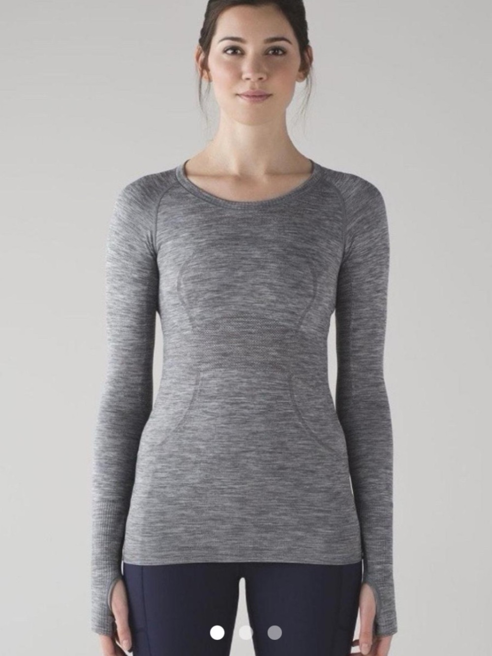 Lululemon Dark Grey Swifty Tech Long Sleeve